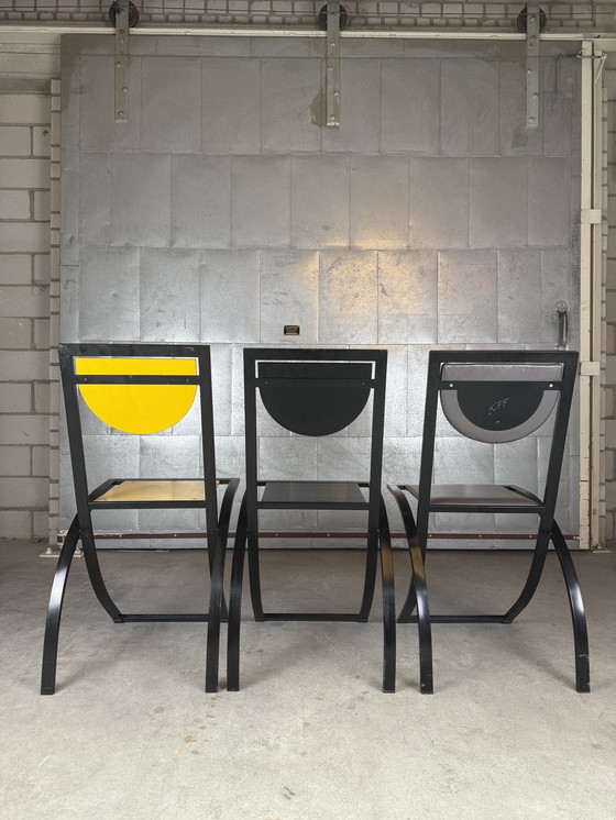 Image 1 of 3X Kff Sinus Chair By Karl Friedrich Förster