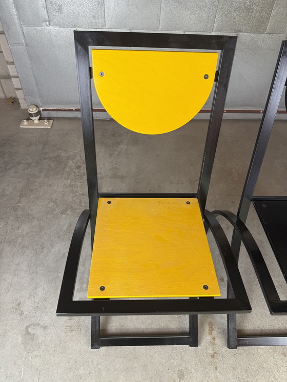 Image 1 of 3X Kff Sinus Chair By Karl Friedrich Förster