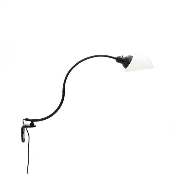 Image 1 of Vintage "Tomos 3" wandlamp in zwart geschilderd metaal van Kazuhide Takahama voor Sirrah, Italië 1970