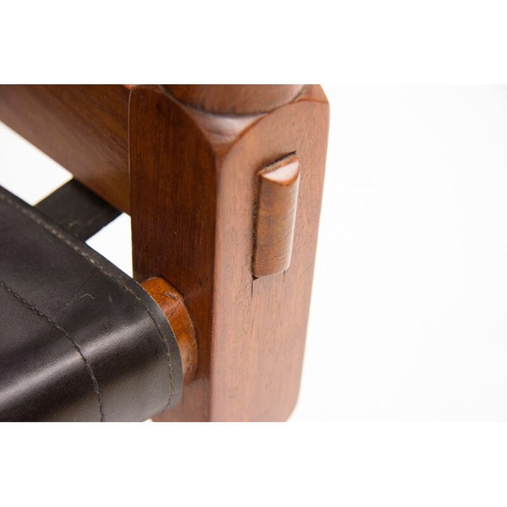 Image 1 of Vintage safaristoel door M. Hayat & Brothers 1970