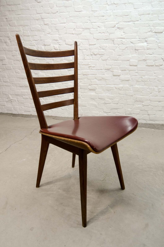 Image 1 of 4x vintage eetkamerstoelen