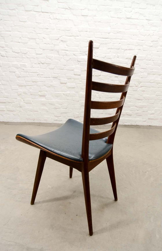 Image 1 of 4x vintage eetkamerstoelen