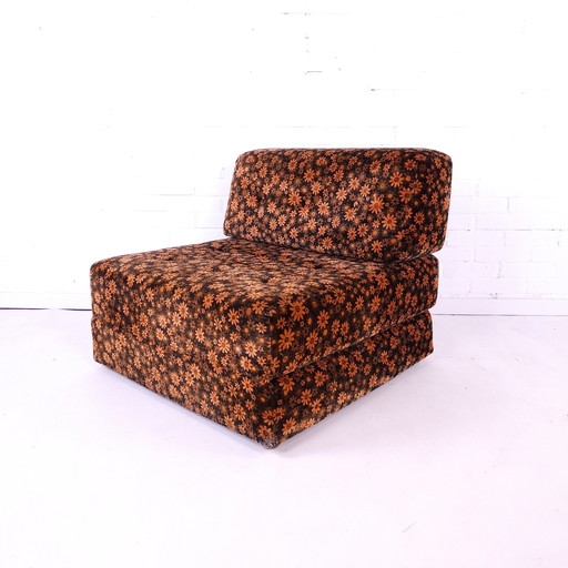 Vintage slaapfauteuil