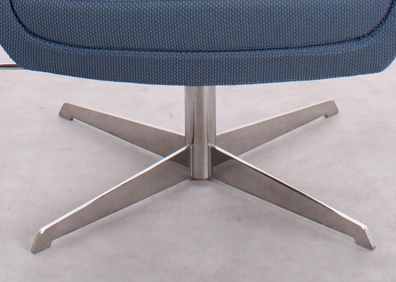 Image 1 of Ahrend Fauteuil blauw/grijs