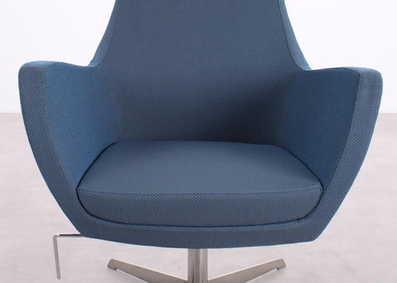 Image 1 of Ahrend Fauteuil blauw/grijs