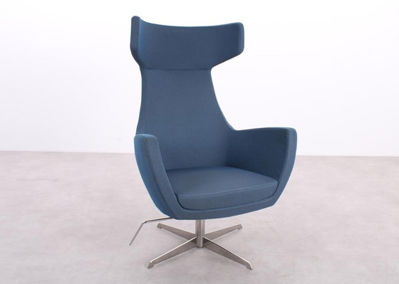 Image 1 of Ahrend Fauteuil blauw/grijs