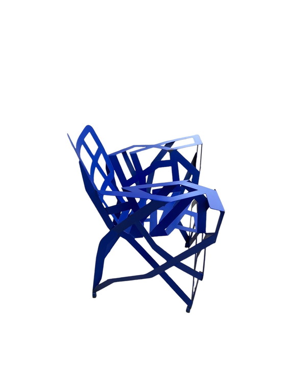 Image 1 of Zig Zag Chair, Gerard Coquelin, Frankrijk 1980S