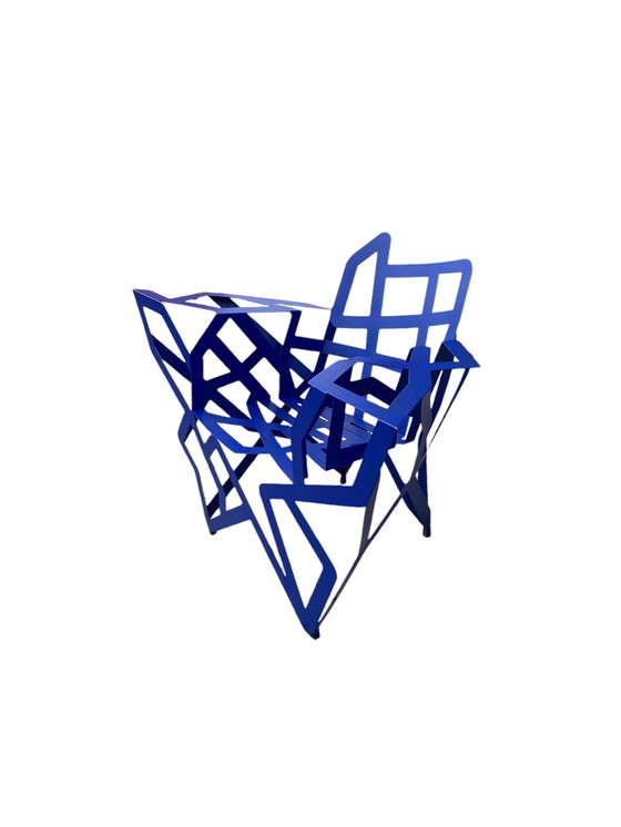 Image 1 of Zig Zag Chair, Gerard Coquelin, Frankrijk 1980S