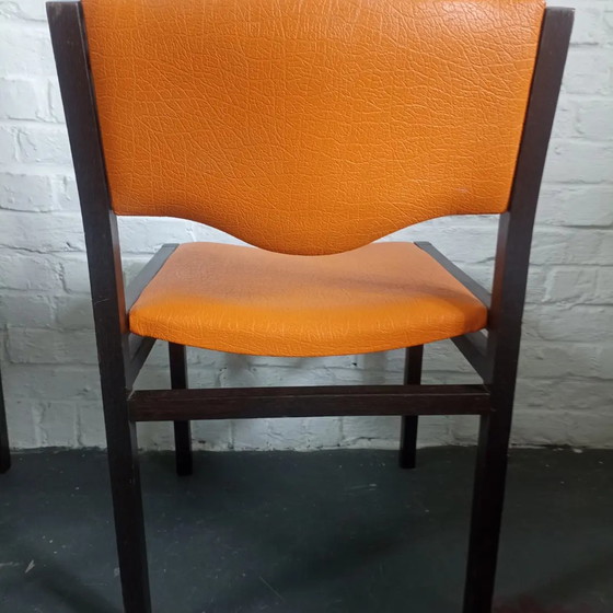 Image 1 of 4x Vintage stoelen in Scandinavische stijl