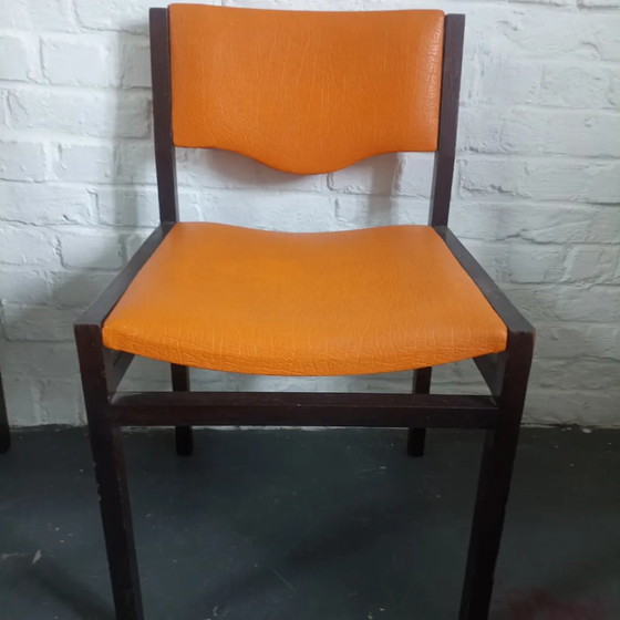 Image 1 of 4x Vintage stoelen in Scandinavische stijl