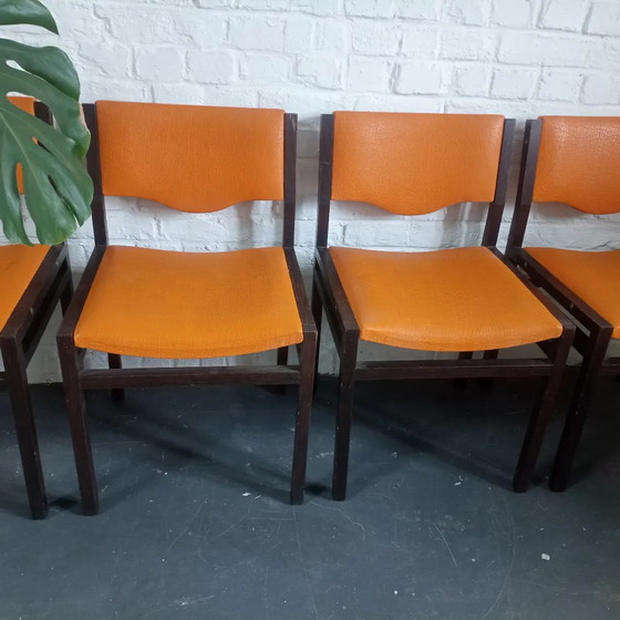 Image 1 of 4x Vintage stoelen in Scandinavische stijl