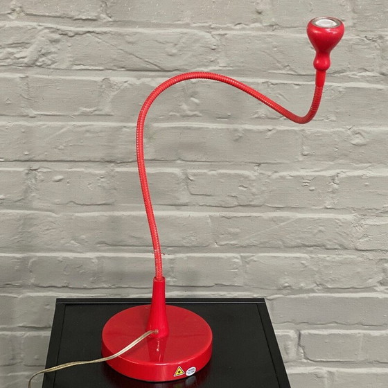 Image 1 of Vintage rode verstelbare lamp