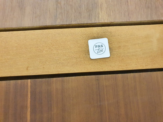 Image 1 of Teak vierkante uitschuifbare eettafel van Pastoe model TT24