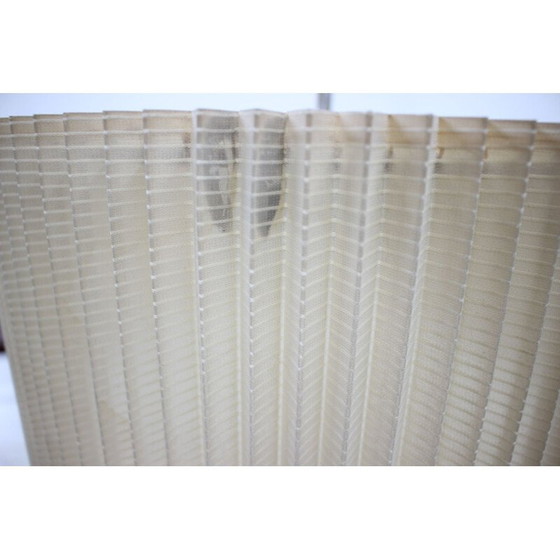 Image 1 of Vintage vloerlamp van messing, stof en kunststof, Duitsland 1970