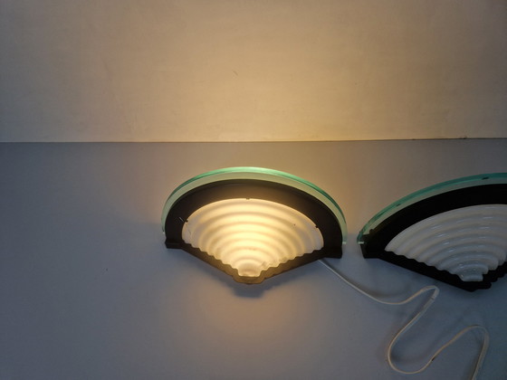 Image 1 of Paar Postmoderne Ikea wandlampen