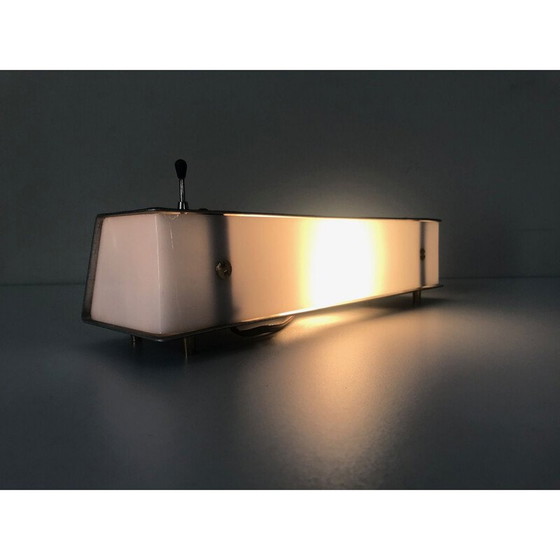 Image 1 of Vintage lamp inplex en aluminium van Arlus