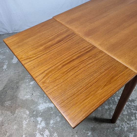 Image 1 of Henning Kjaernulf, Vejle, Vintage Deense eettafel teak 60's