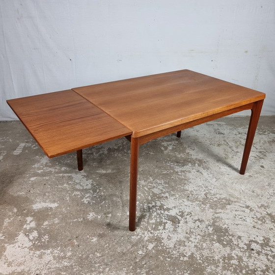 Image 1 of Henning Kjaernulf, Vejle, Vintage Deense eettafel teak 60's