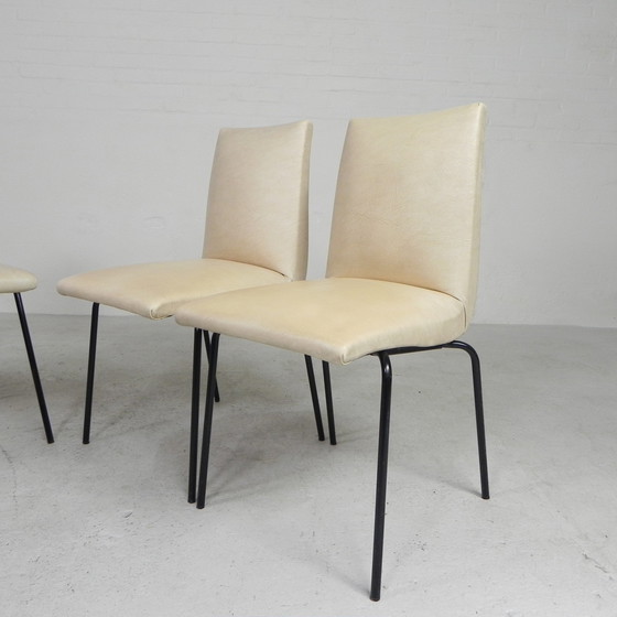 Image 1 of Set Van 4 Meurop Stoelen Door Pierre Guariche, Jaren 50