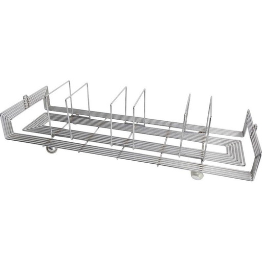 Vintage stalen tijdschriftenrek door Max Sauze voor Isocele, 1970