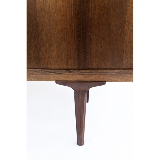 Image 1 of Vintage dressoir in rozenhout voor Knud Nielsen - jaren 1960