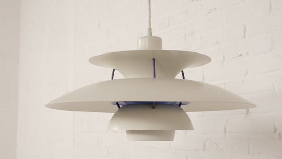 Image 1 of Hanglamp | Louis Poulsen | Ph5 | Wit-Blauw