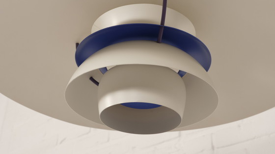 Image 1 of Hanglamp | Louis Poulsen | Ph5 | Wit-Blauw