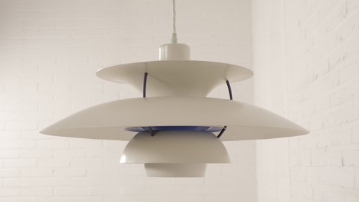 Hanglamp | Louis Poulsen | Ph5 | Wit-Blauw