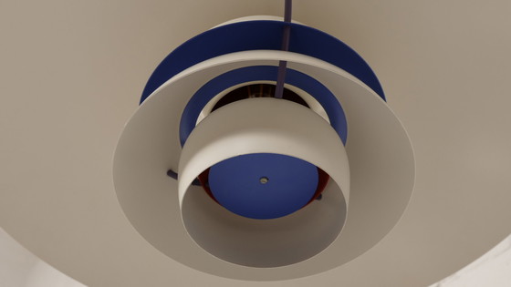 Image 1 of Hanglamp | Louis Poulsen | Ph5 | Wit-Blauw