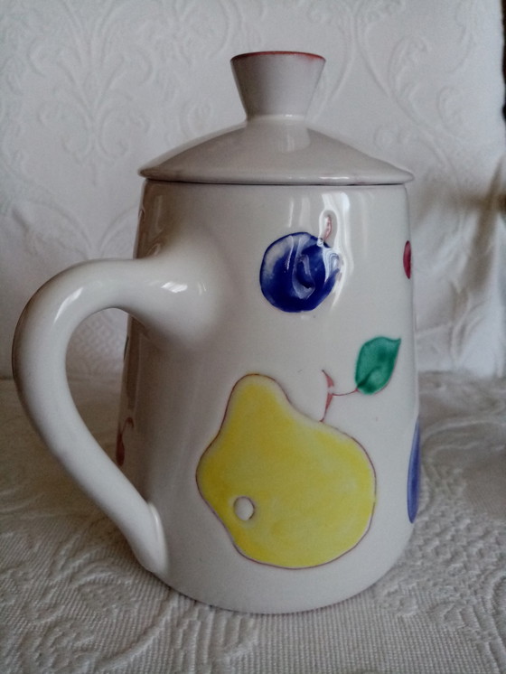 Image 1 of Theepot van keramiek door Hans Wagner 70S