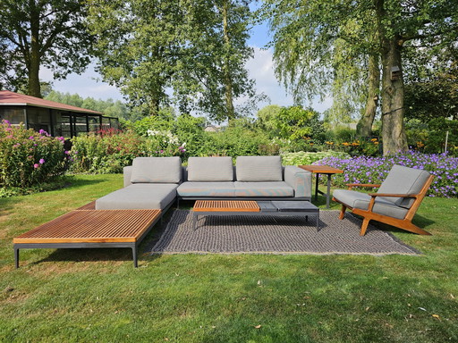 Gloster Grid modulaire loungeset high-end outdoor