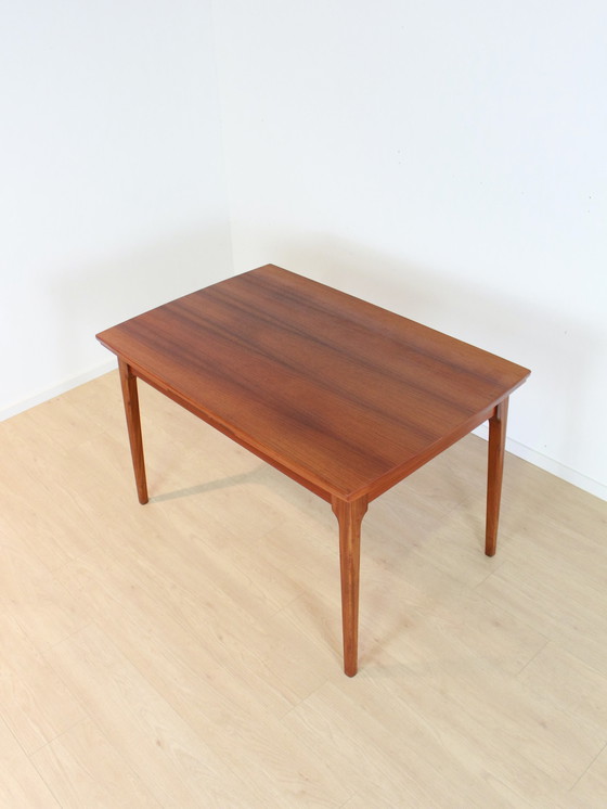 Image 1 of Vintage teak Eettafel (uitschuifbaar)