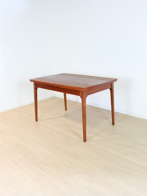 Image 1 of Vintage teak Eettafel (uitschuifbaar)