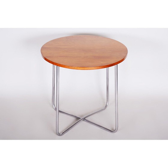 Image 1 of Vintage Bauhaus ronde tafel door Vichr and Co, 1930