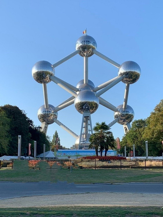 Image 1 of Atomium - Atomium Dakplaat - World Expo 1958 - Brussel