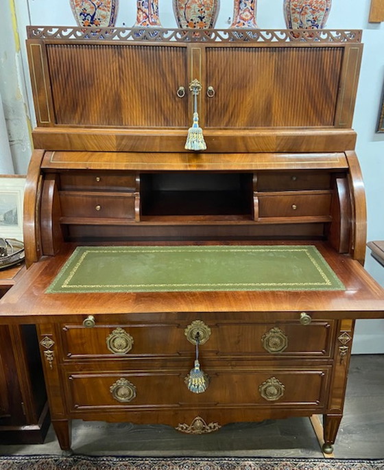 Image 1 of Biedermeier / Empire cilinderbureau