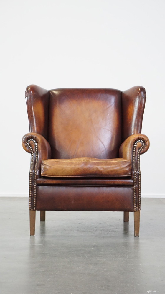 Image 1 of Schapenleren Oorfauteuil