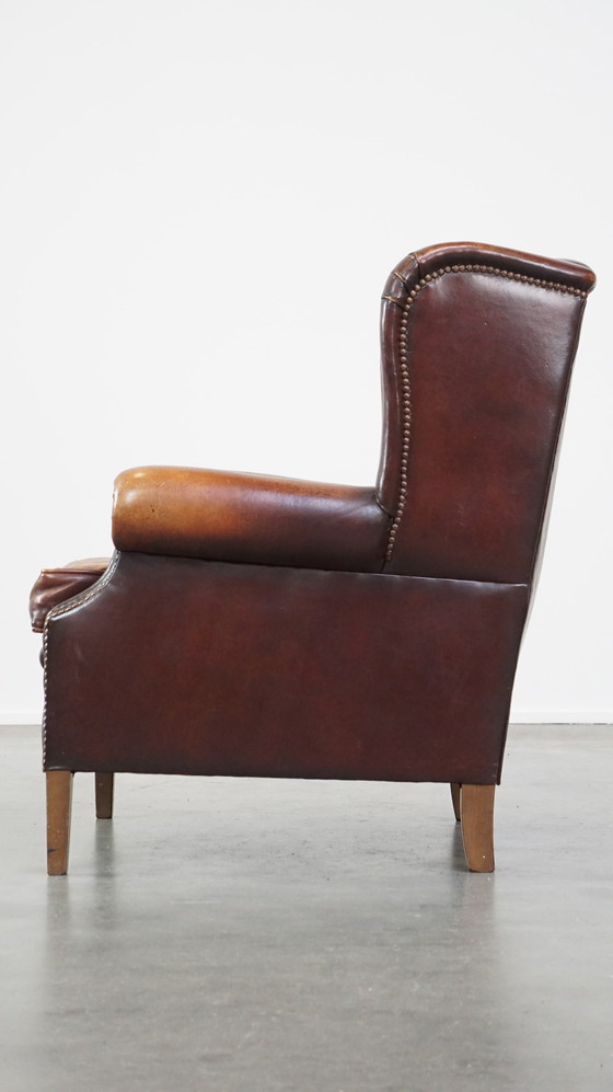 Image 1 of Schapenleren Oorfauteuil