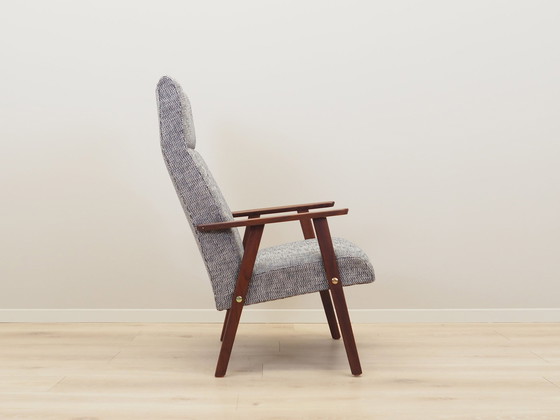 Image 1 of Mahoniehouten fauteuil, Deens ontwerp, 1960S, Productie: Denemarken