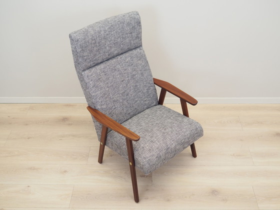 Image 1 of Mahoniehouten fauteuil, Deens ontwerp, 1960S, Productie: Denemarken