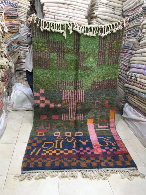 Beni Ouarain Marokkaans Berber Vloerkleed 2m81 x 1m52