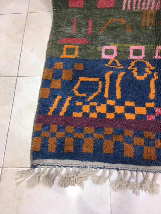 Image 1 of Beni Ouarain Marokkaans Berber Vloerkleed 2m81 x 1m52