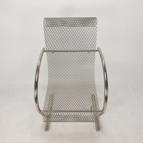 Image 1 of Vintage "Sing Sing Sing" stalen buisfauteuil door Shiro Kuramata voor Xo, Frankrijk 1985
