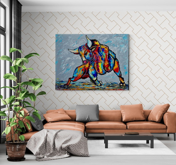 Image 1 of Jovan Srijemac (1962) - Attila, Strong Bull