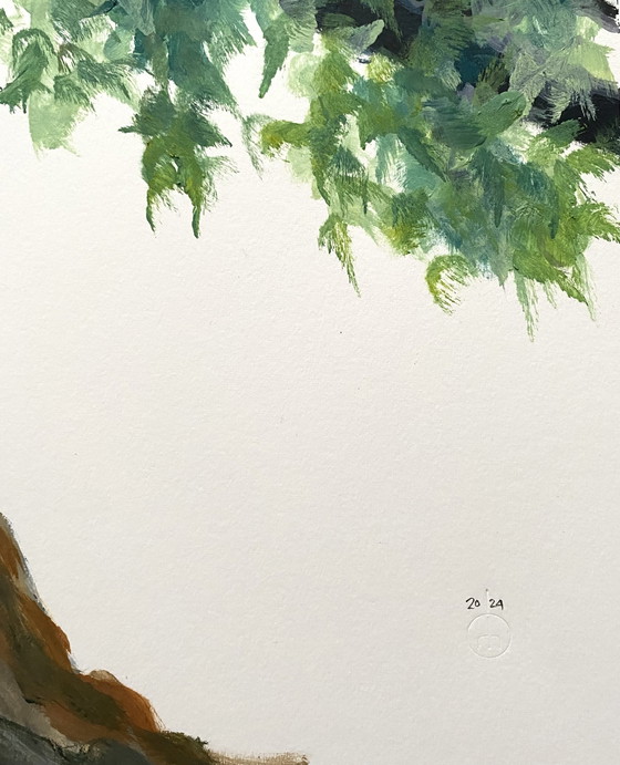 Image 1 of Big Trunk, Oil Painting