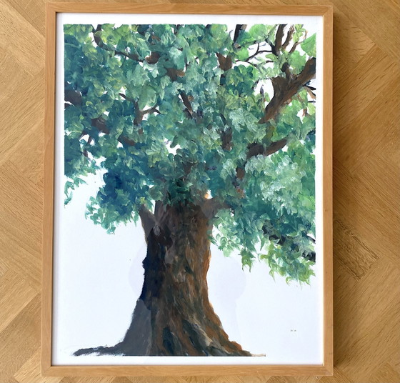 Image 1 of Big Trunk, Oil Painting