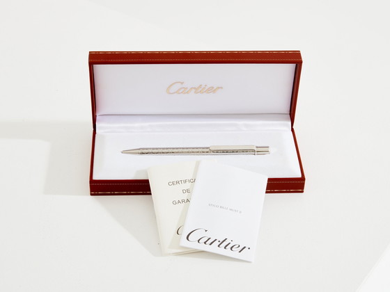 Image 1 of Cartier Must Ii Balpen Verzilverd en Palladium 1980S