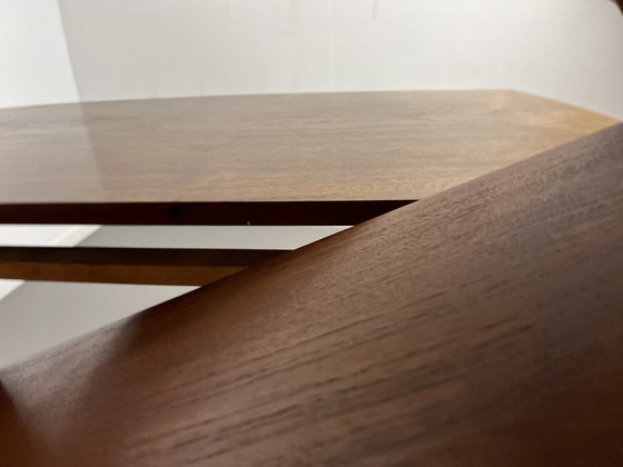 Image 1 of Vintage Deense Scandinavische Teak Tafel Uitschuifbaar Sixties 