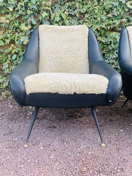 Image 1 of Paar oude fauteuils