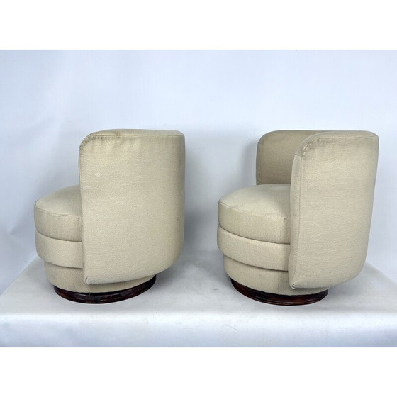 Image 1 of Paar vintage Italiaanse fauteuils, 1970